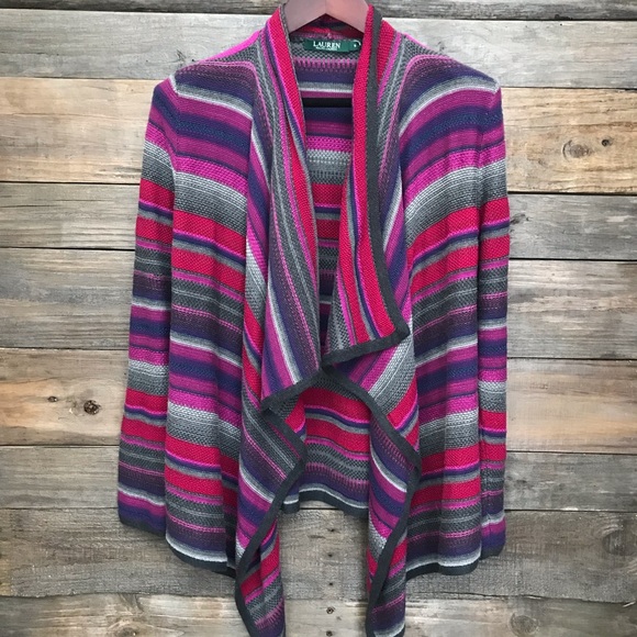 Ralph Lauren Waterfall Sweater Small 